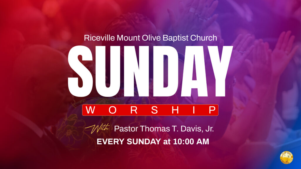 Join Riceville For Sunday Worship