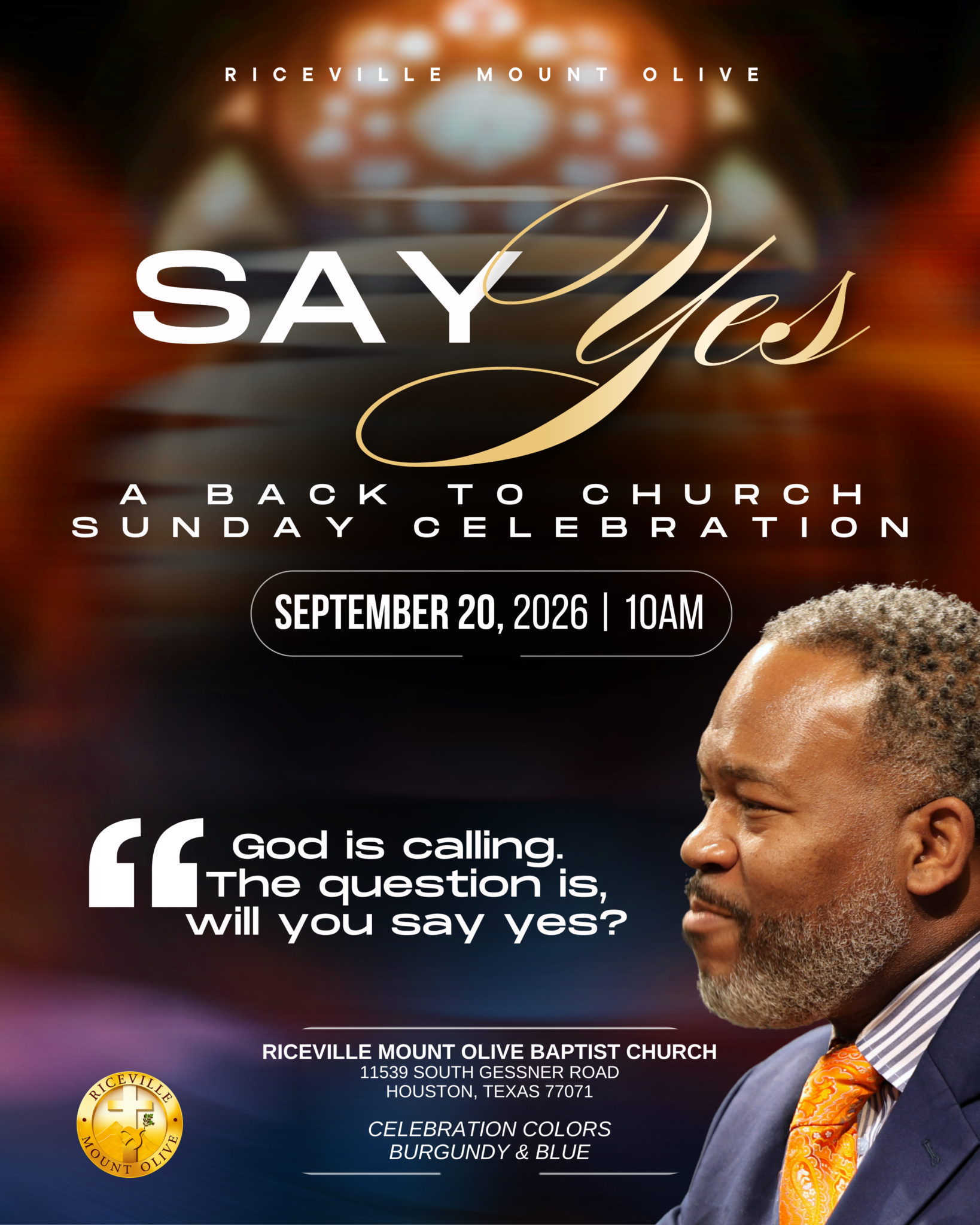 Join Riceville For Back To Church Sunday on September 20, 2026